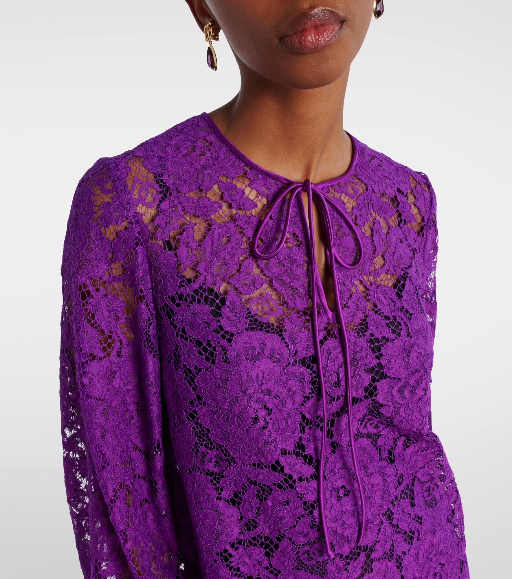 Lace minidress - 4