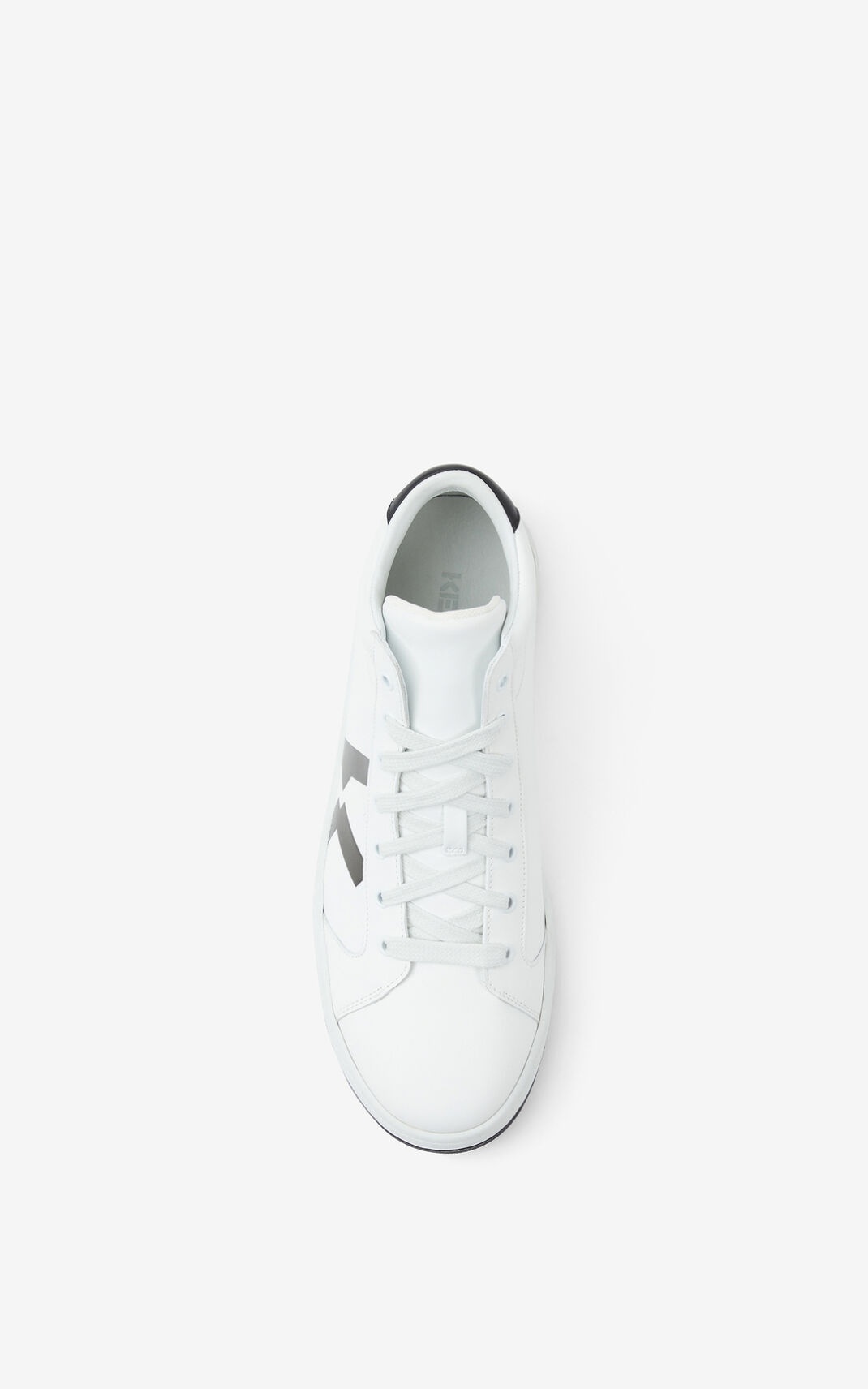 KENZO Kourt leather high-top trainers - 5