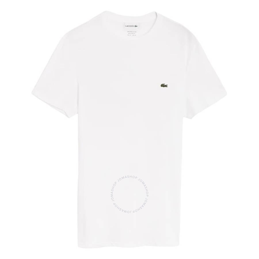 Tシャツ・カットソー T-SHIRT IN PIMA COTTON JERSEY Lacoste Men's Short Sleeve Crew Neck Pima Cotton Jersey T