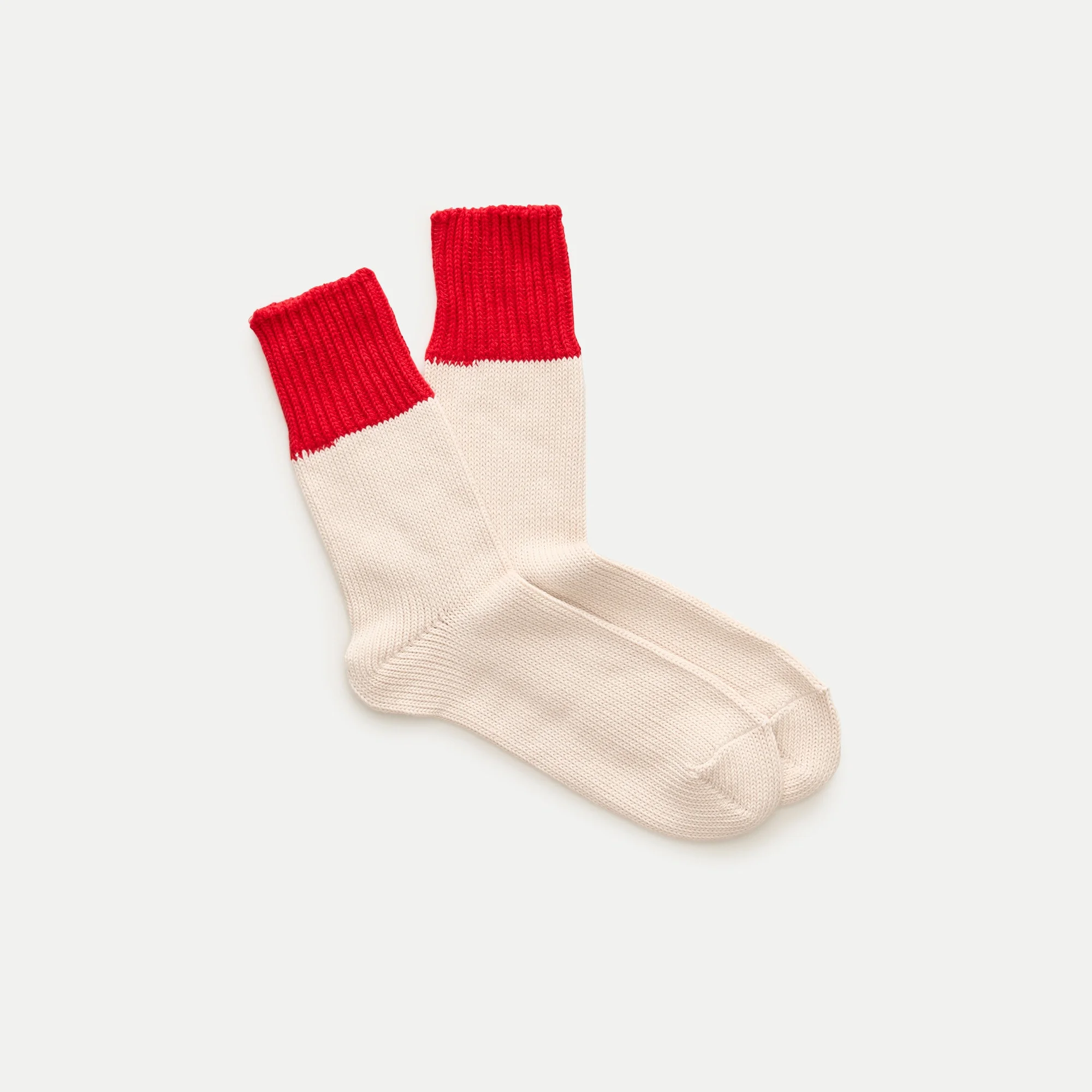 Colorblock ribbed socks - 1