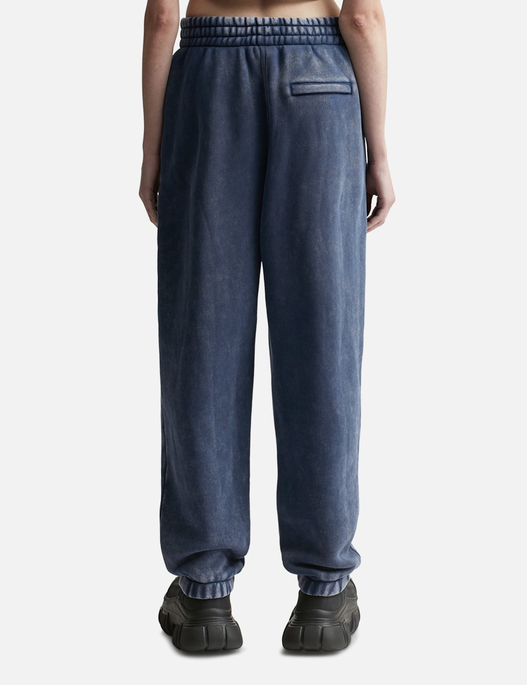 PUFF LOGO SWEATPANT IN STRUCTURED TERRY - 3