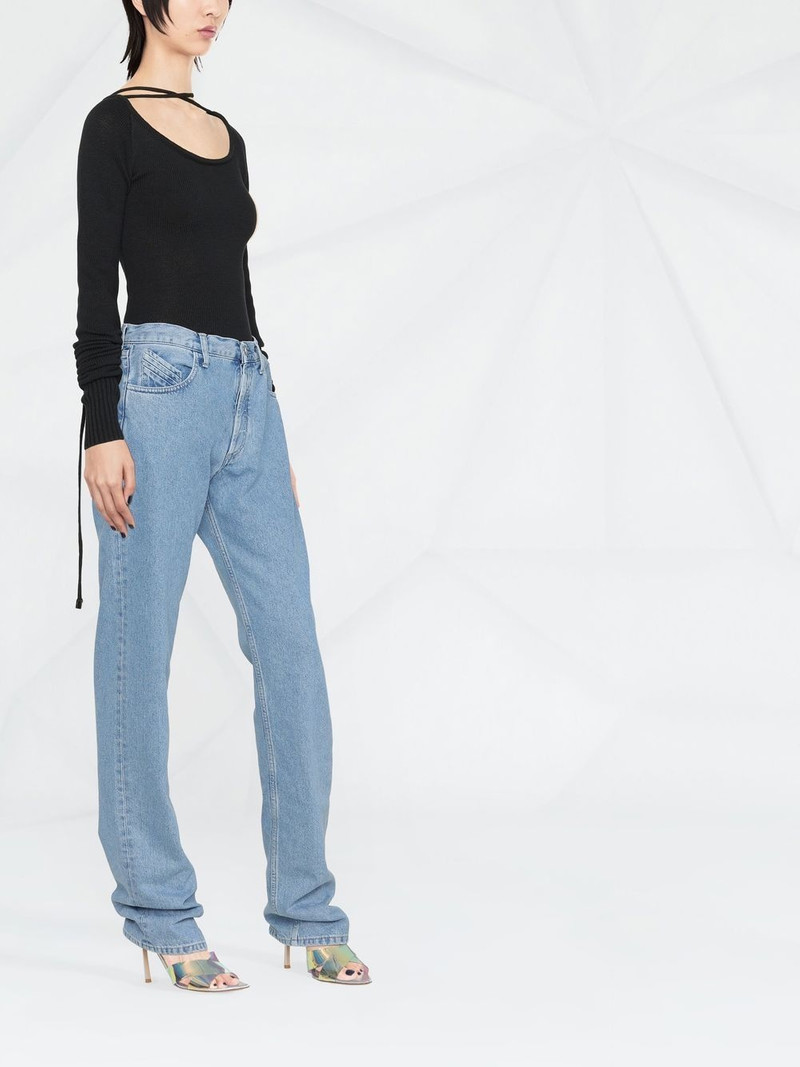strap-detail knitted top 3