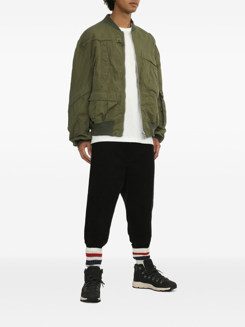 Junya Watanabe MAN straight-leg cotton trousers outlook