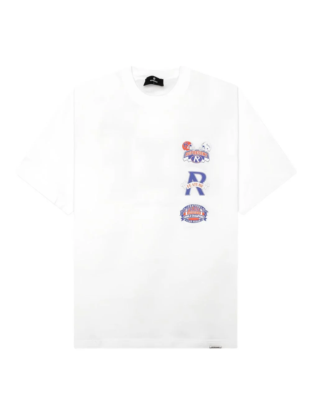 x Feature multi-logo graphic T-shirt - 1