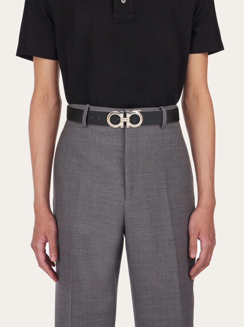 Reversible and adjustable Gancini belt 5