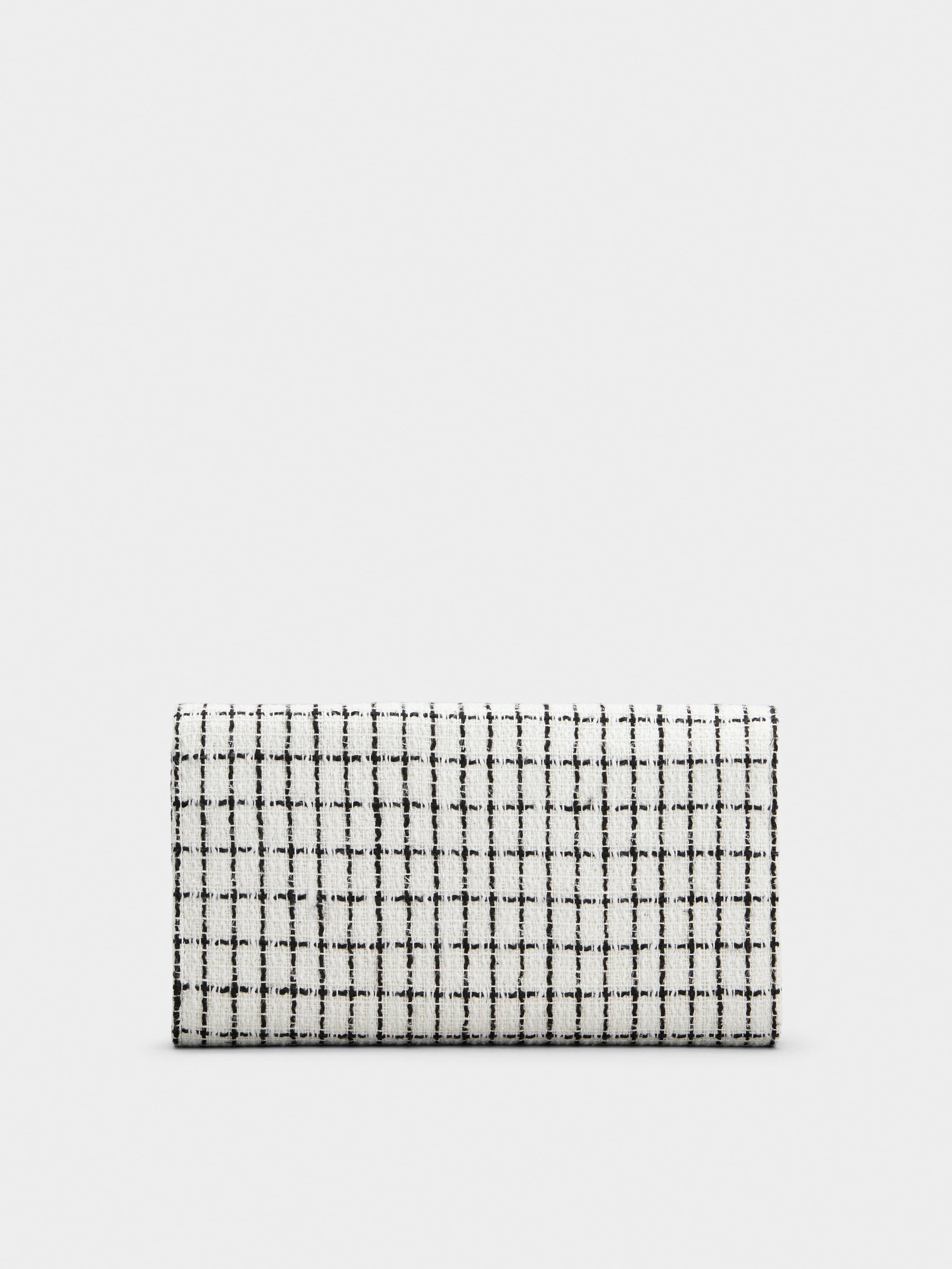 Efflorescence Clutch in tweed - 4