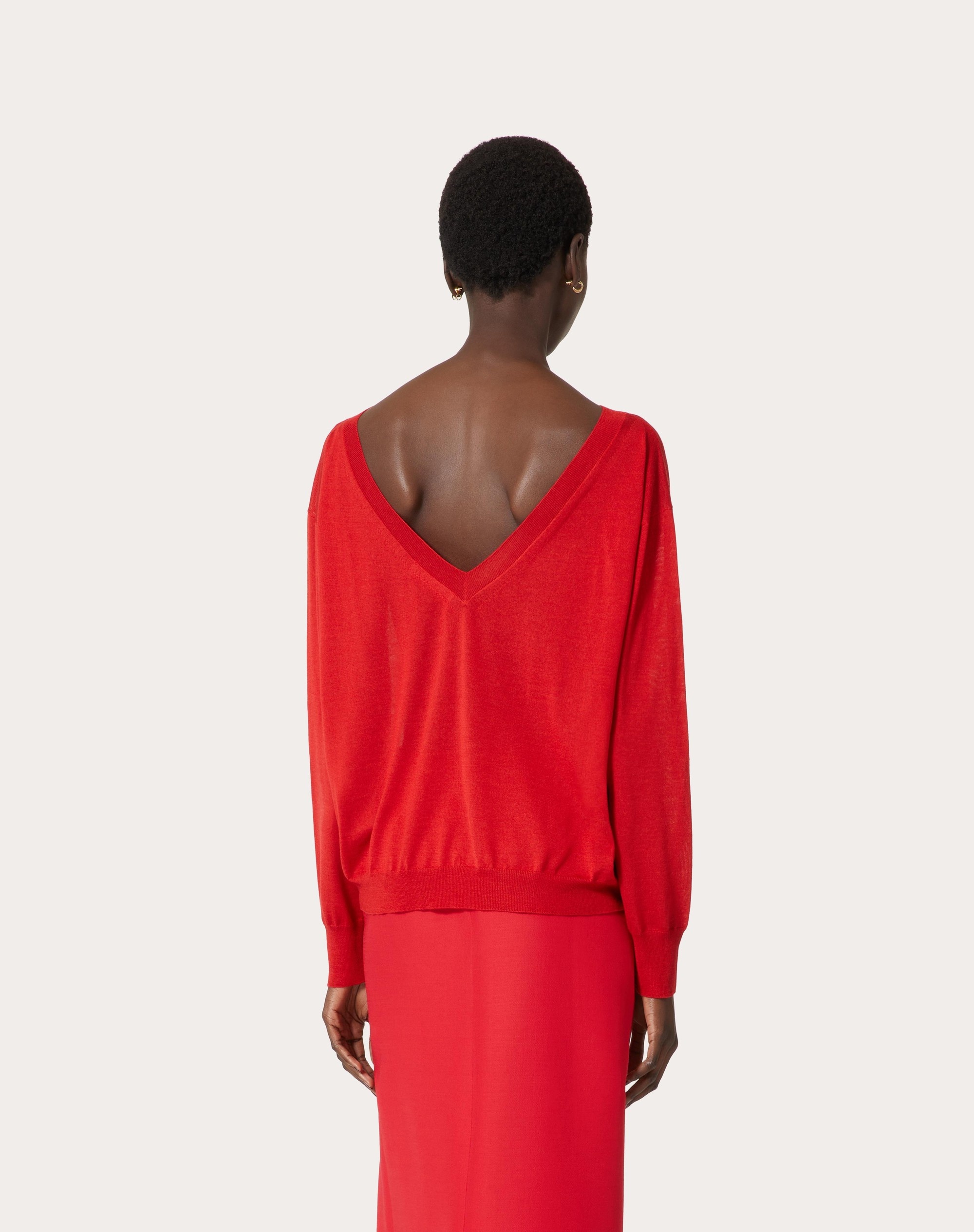 CASHMERE SILK JUMPER - 4