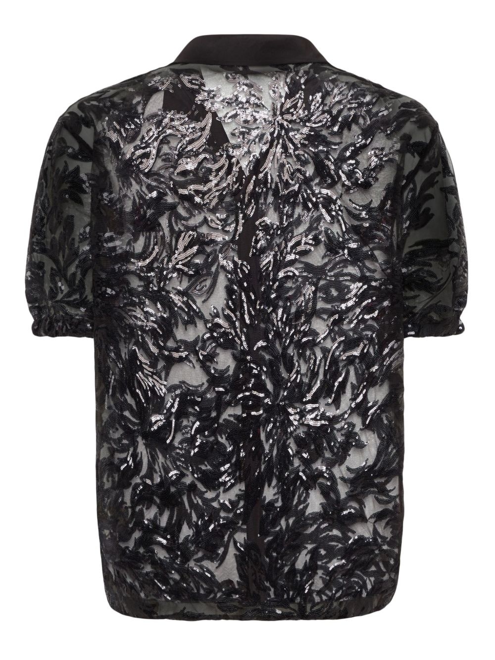 sequin embellishment shirt - 2
