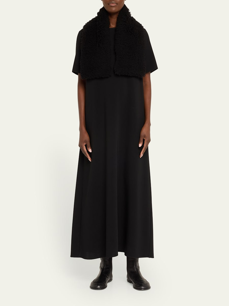 Yves Salomon Sheep Shearling Scarf outlook