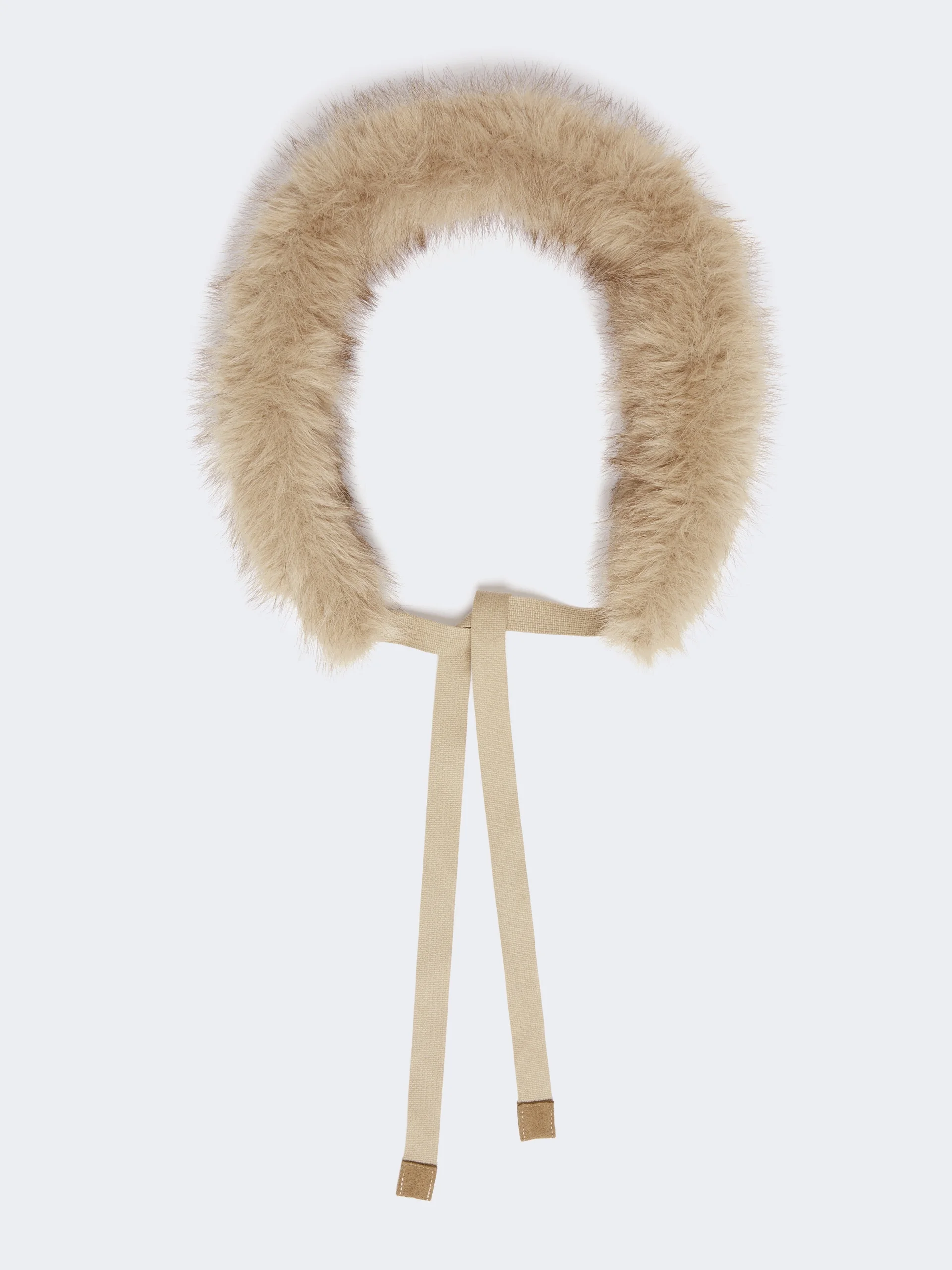 NOVELLA Soft-textured hood trim - HONEY - 1