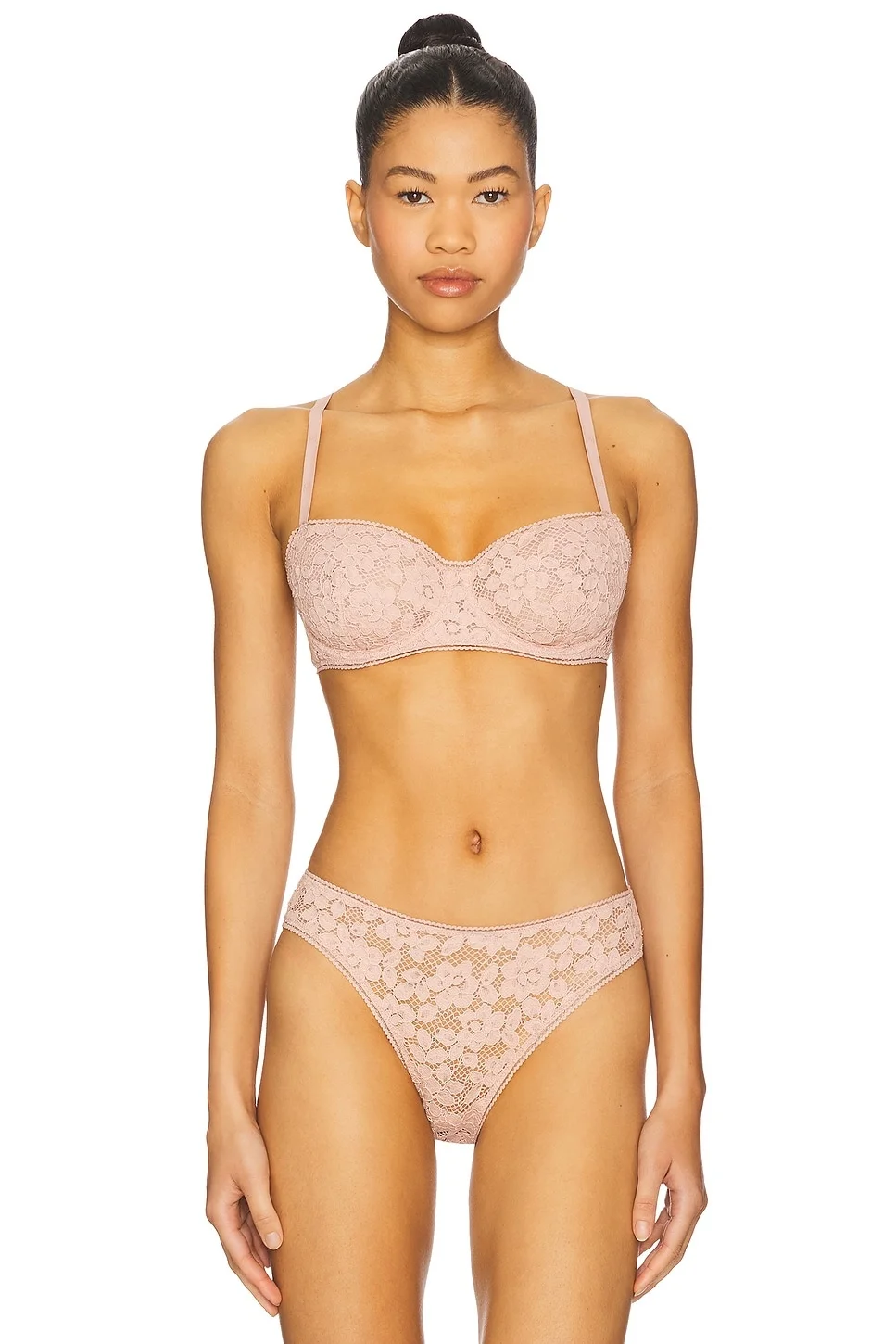Lace Underwire Bandeau - 1