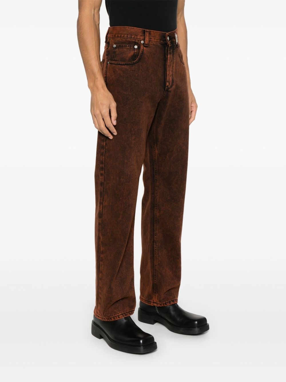 straight-leg jeans - 3