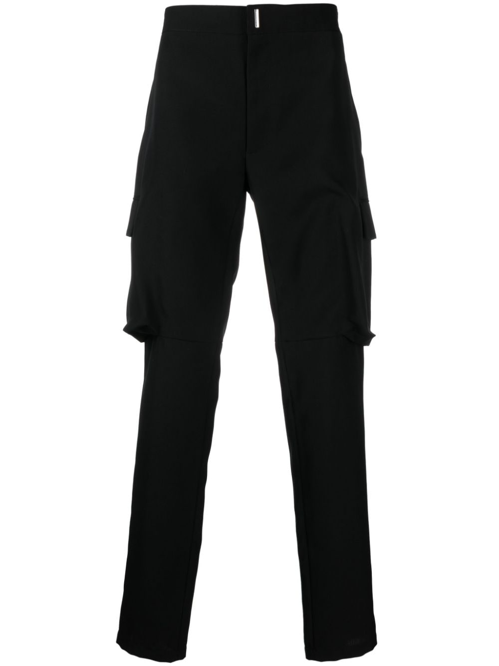 straight-leg cargo trousers - 1