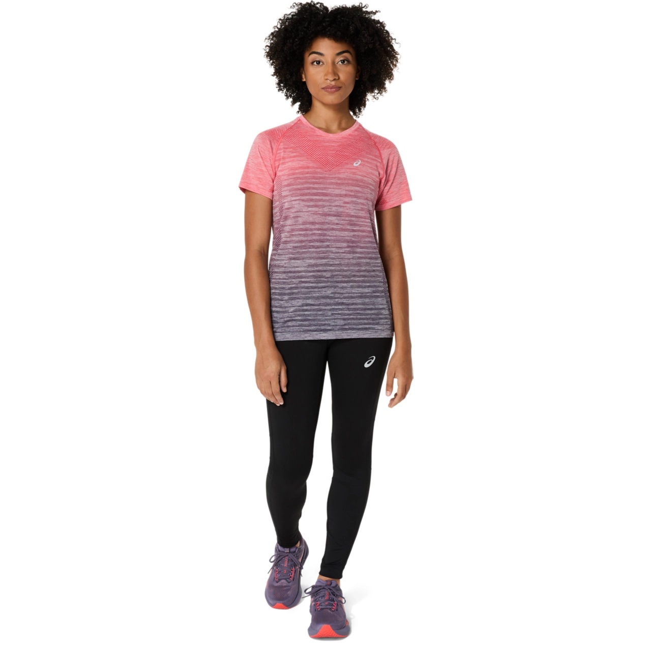 WOMEN'S SEAMLESS SHORT SLEEVE TOP - 6