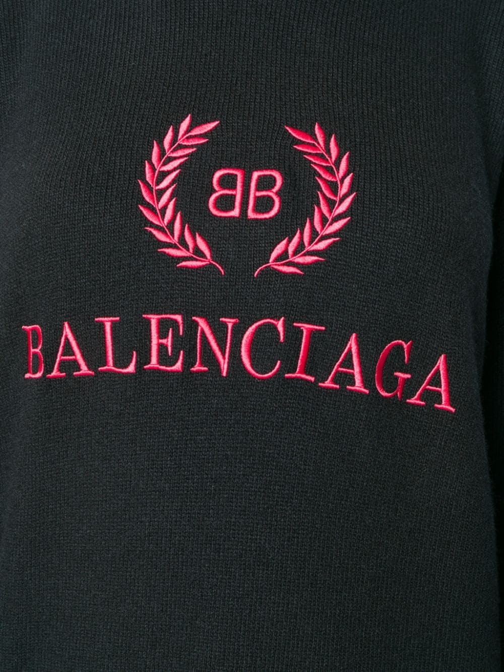 logo embroidered jumper - 5