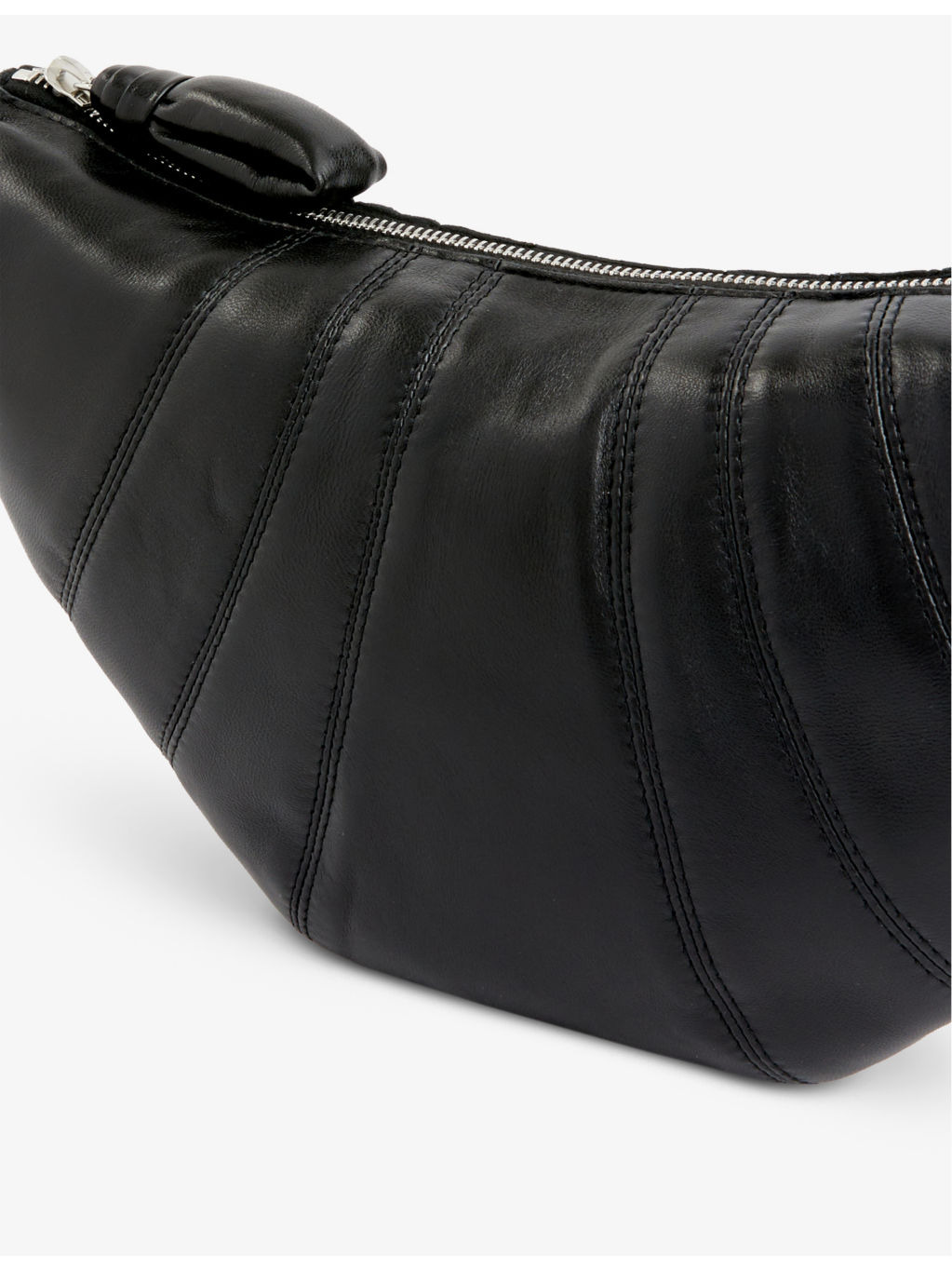 Croissant small leather cross-body bag - 6