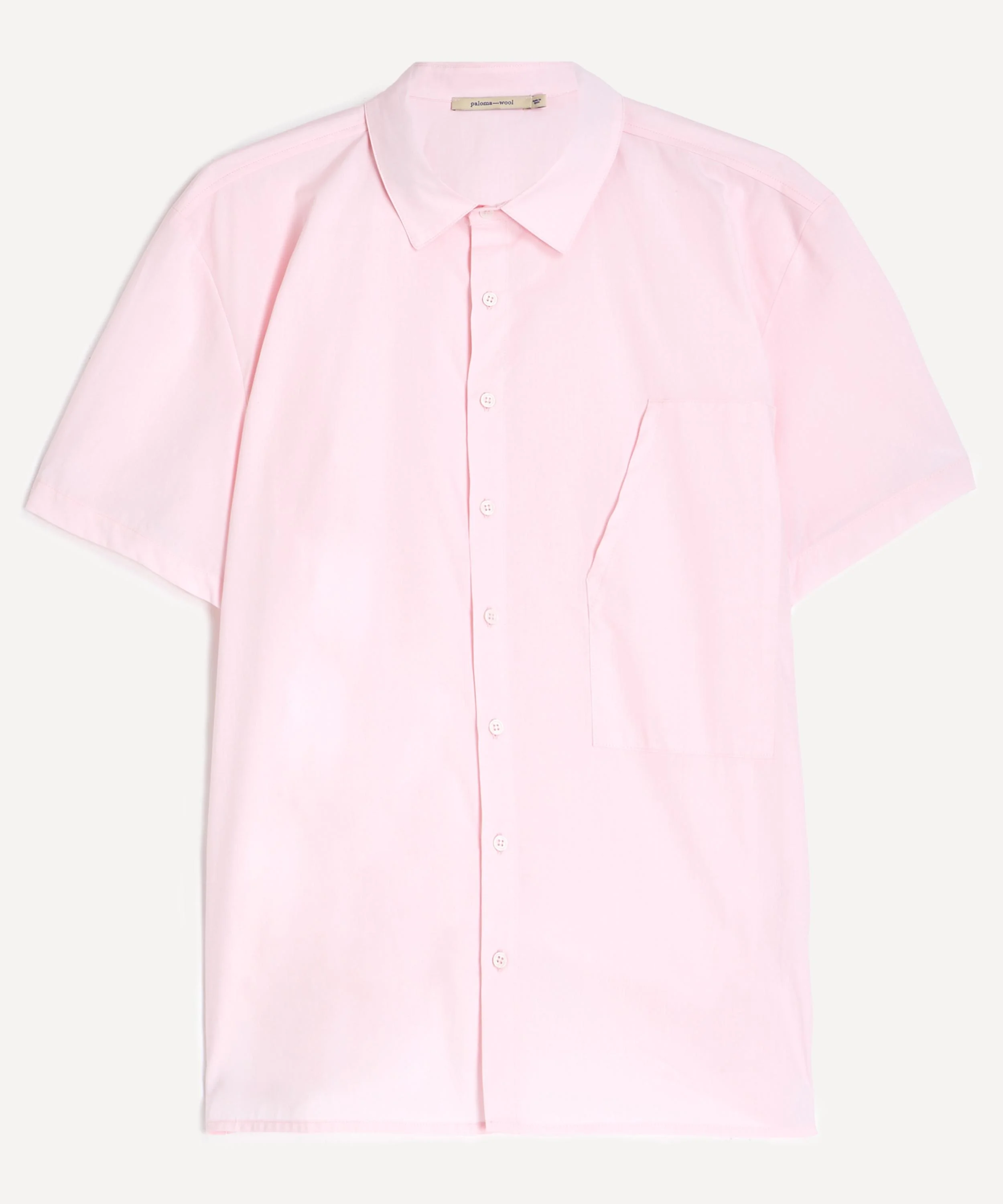 Milefile Pink Cotton Shirt - 1