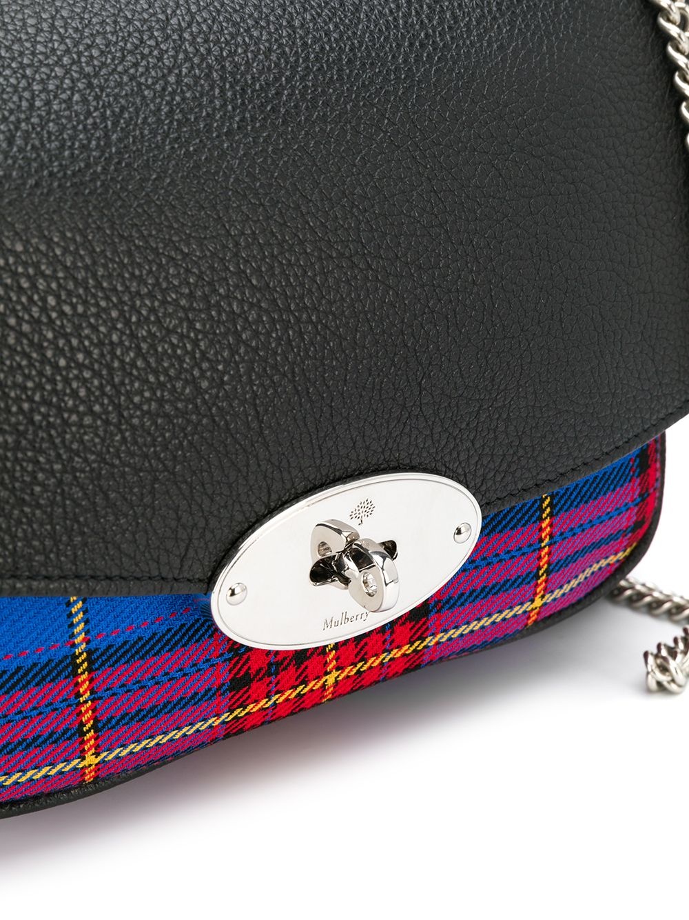 Darley tartan print shoulder bag  - 4