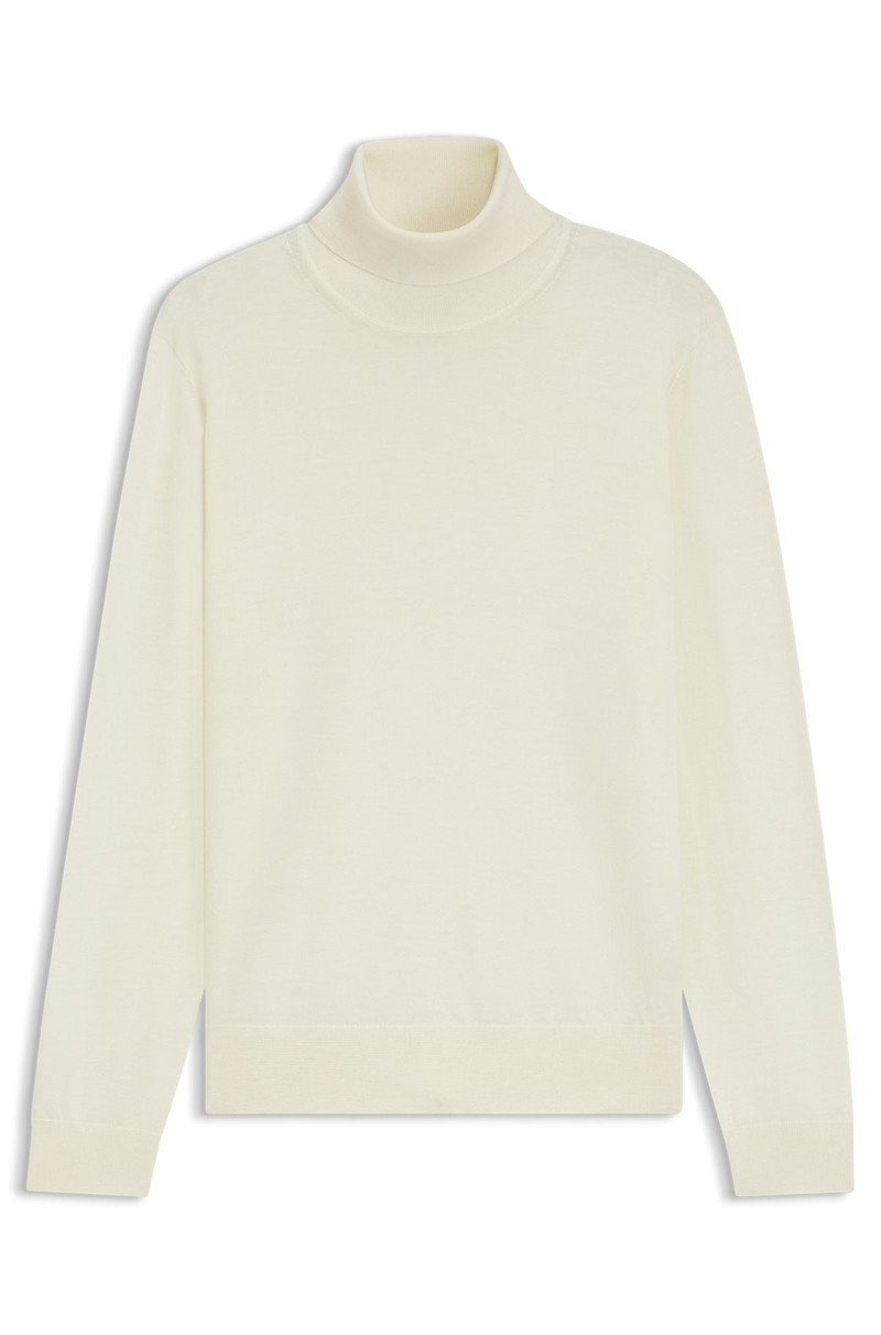 BECKHAM X BOSS ROLLNECK SWEATER IN CASHMERE 1