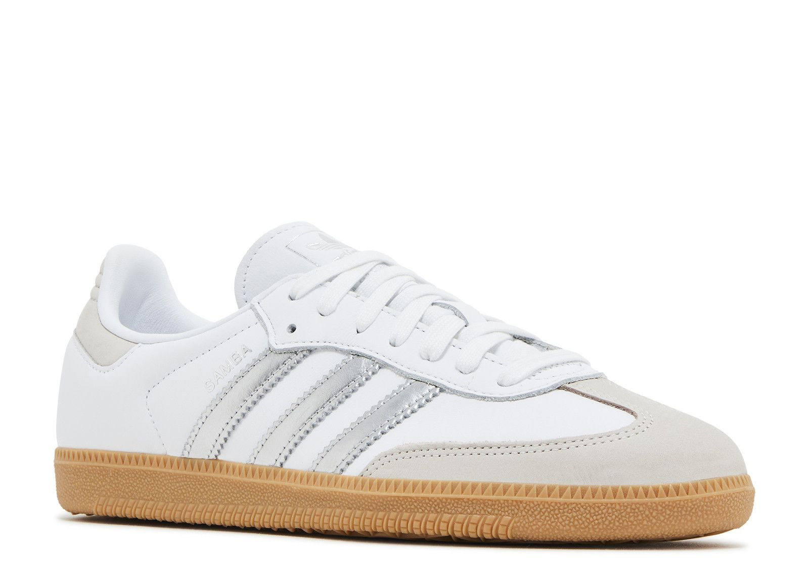 WMNS SAMBA OG 'WHITE SILVER METALLIC GREY' - 2