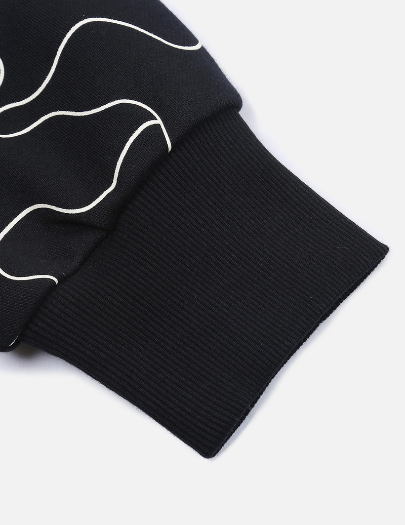 ALLOVER LINEAR CAMOUFLAGE PRINT HOODED SWEATSHIRT 11