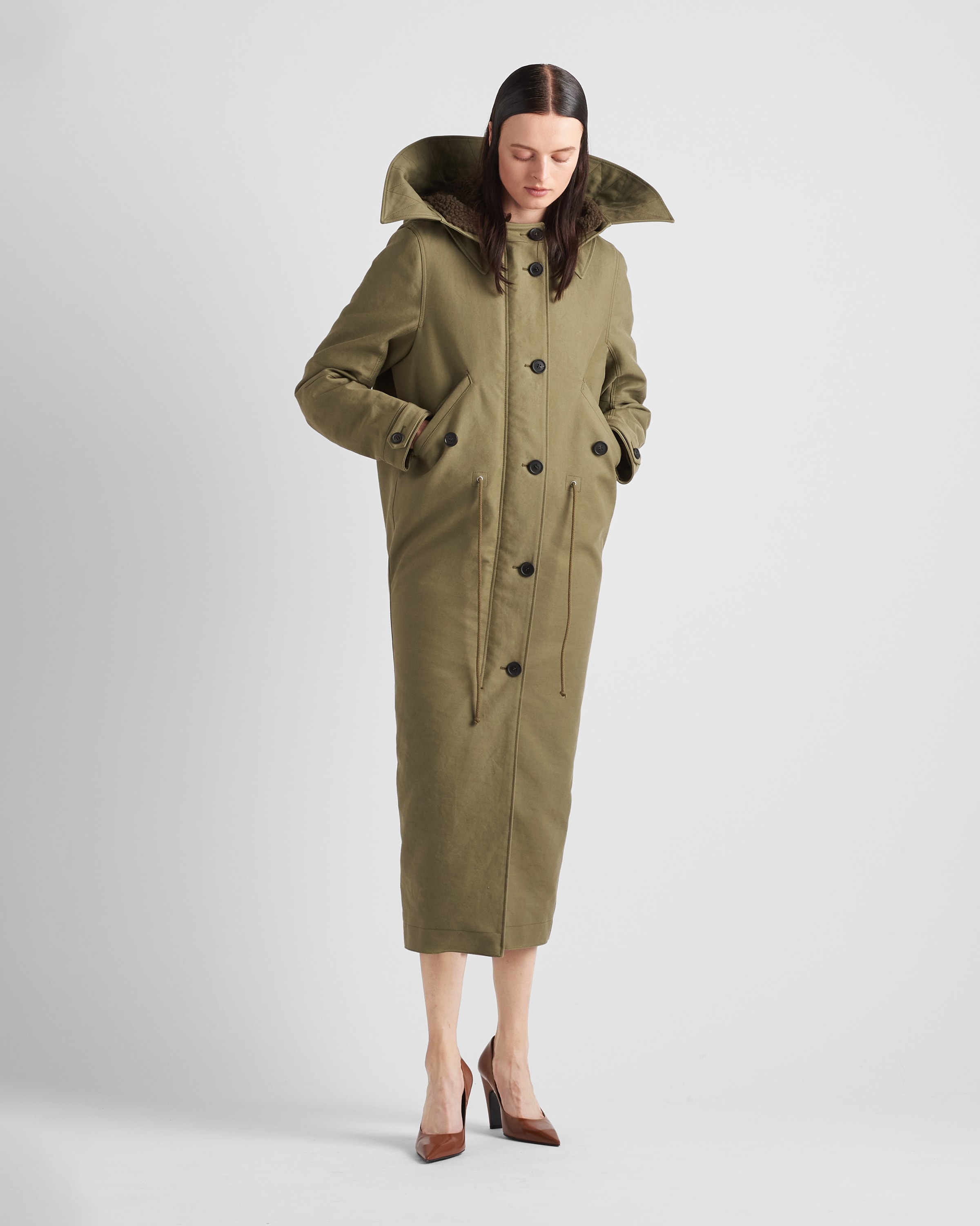 Satin cotton coat - 2