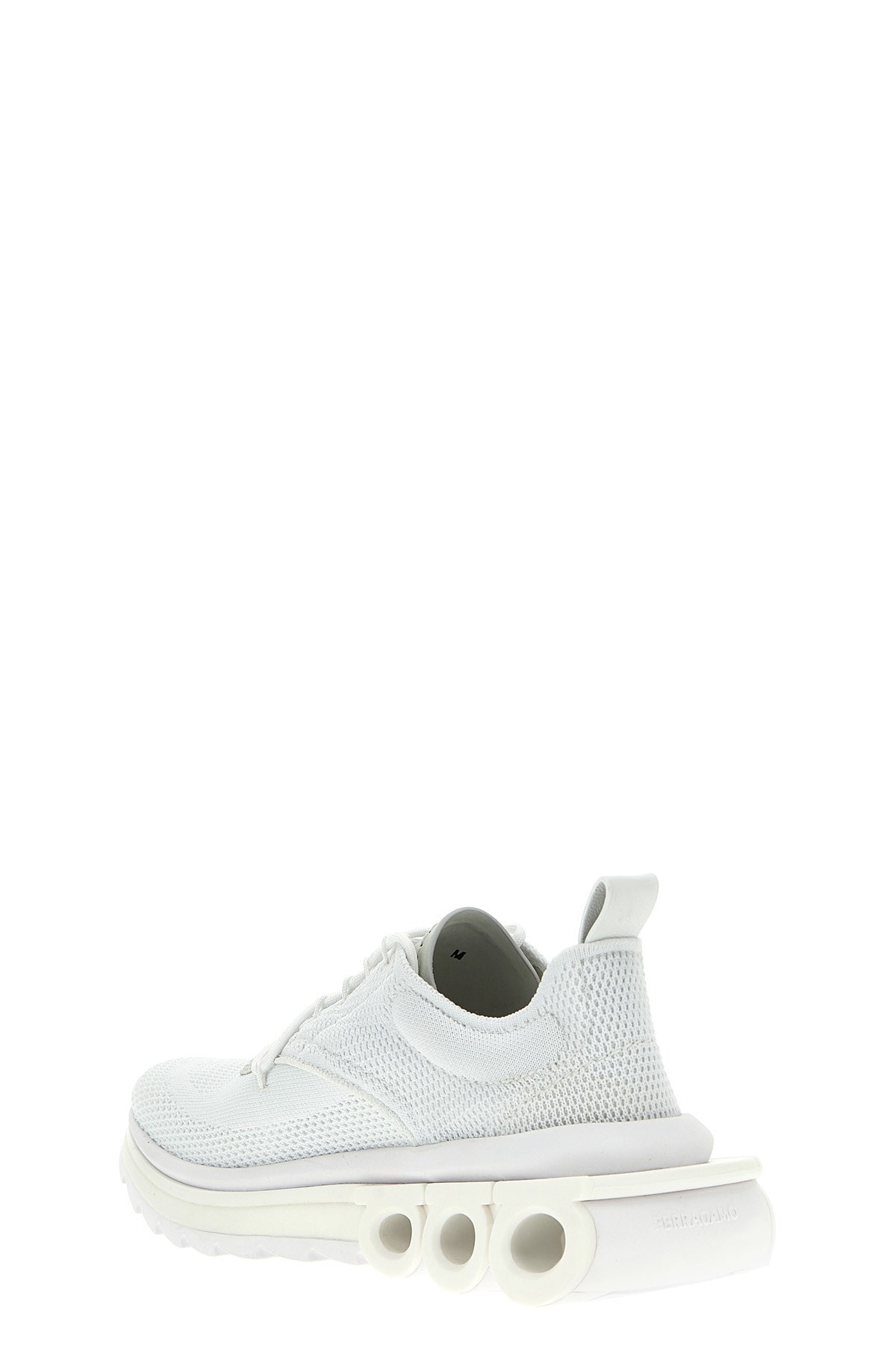 スニーカー FERRAGAMO FW23 'Mina' sneakers (0760870 WHITE) FERRAGAMO 'Mina' sneakers | julianfashion | REVERSIBLE