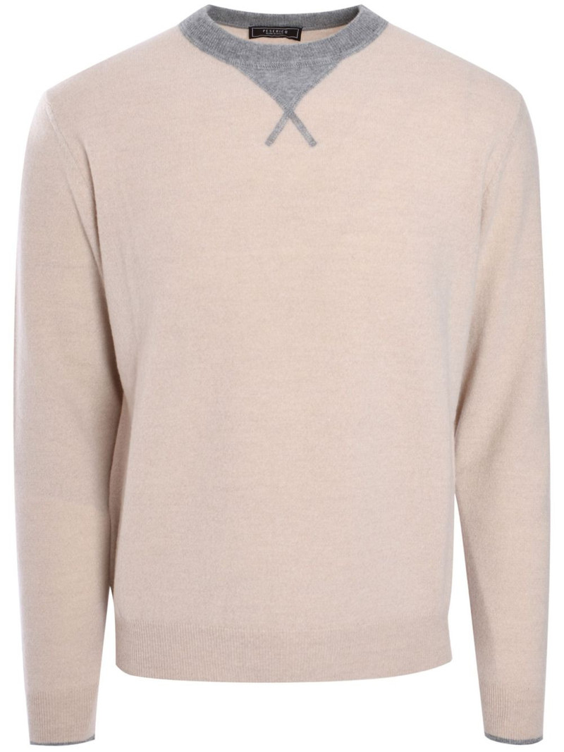 contrast-trim jumper 1