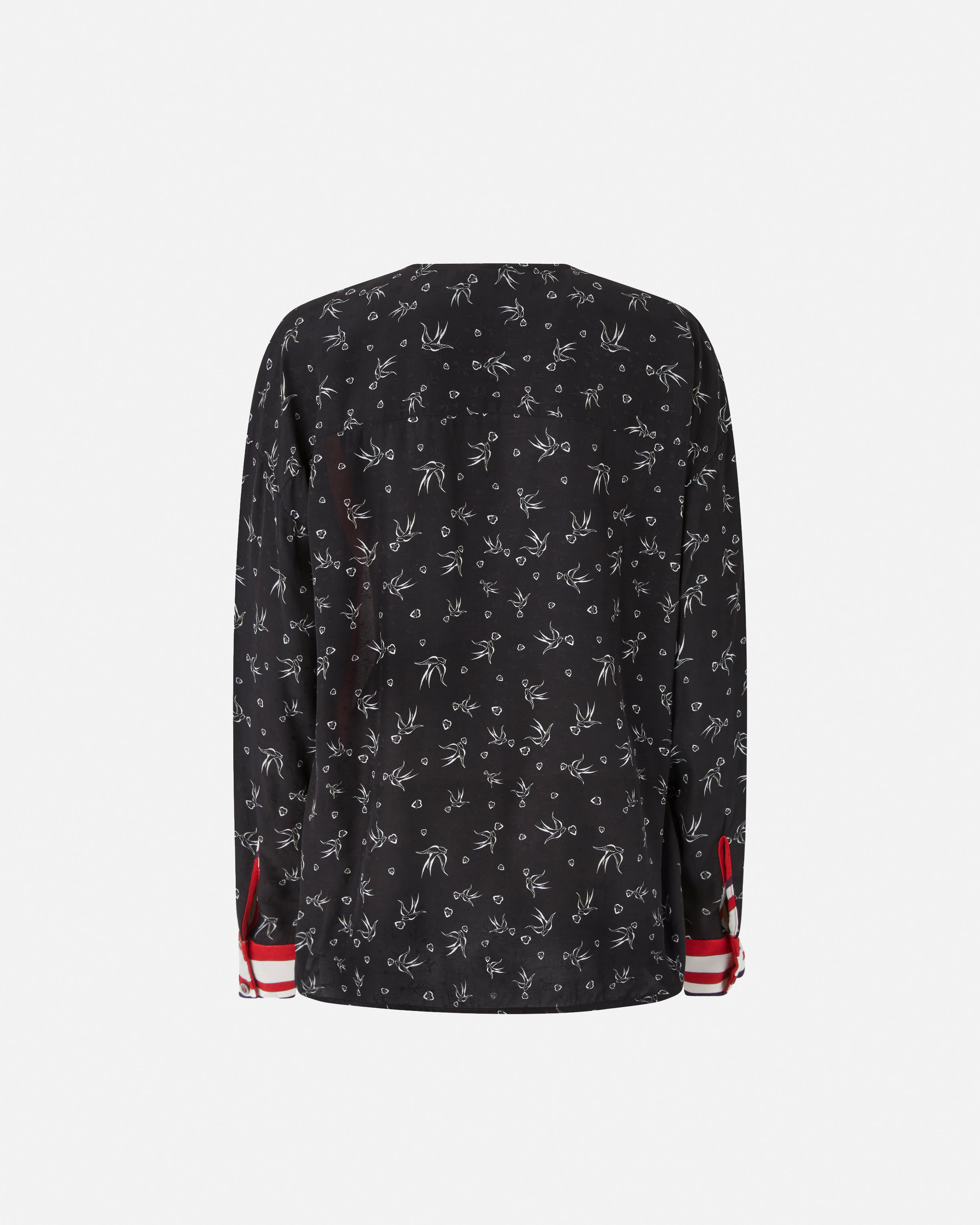 PRINTED VISCOSE JACQUARD SHIRT - 6