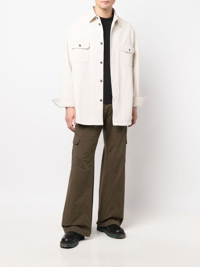 button-up overshirt - 2