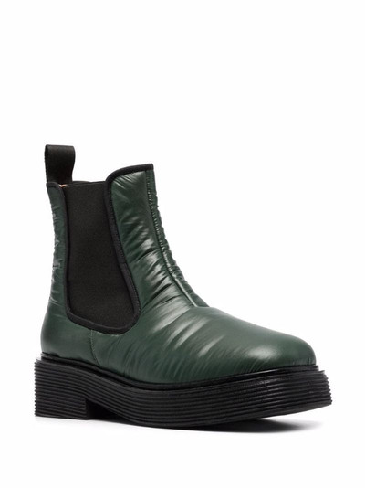 Marni padded square-toe Chelsea boots outlook