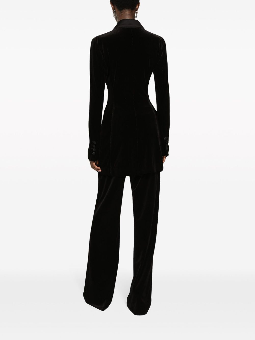 Turlington velvet blazer - 4