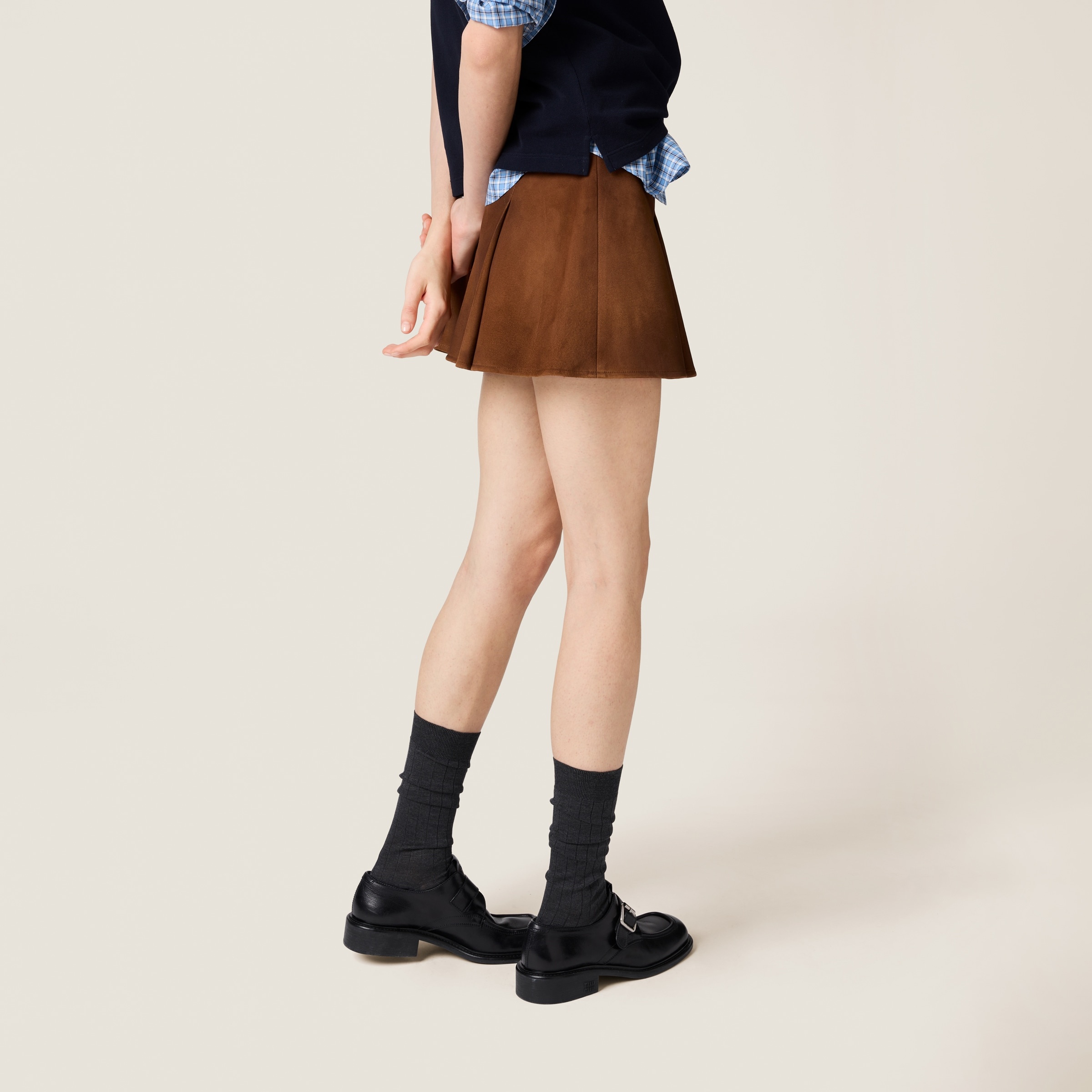 Suede skirt - 4