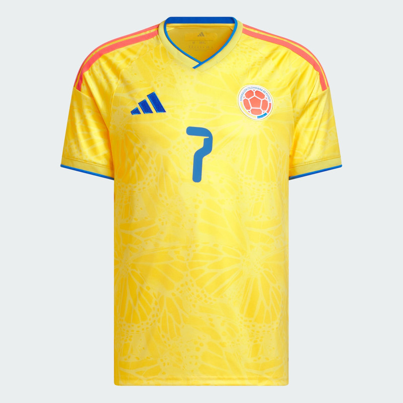 Colombia 26 Home Diaz Jersey 1