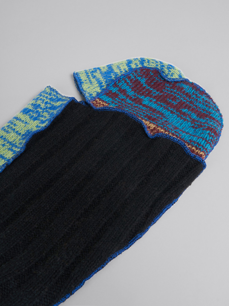 BLUE-TONE WOOL BALACLAVA 3