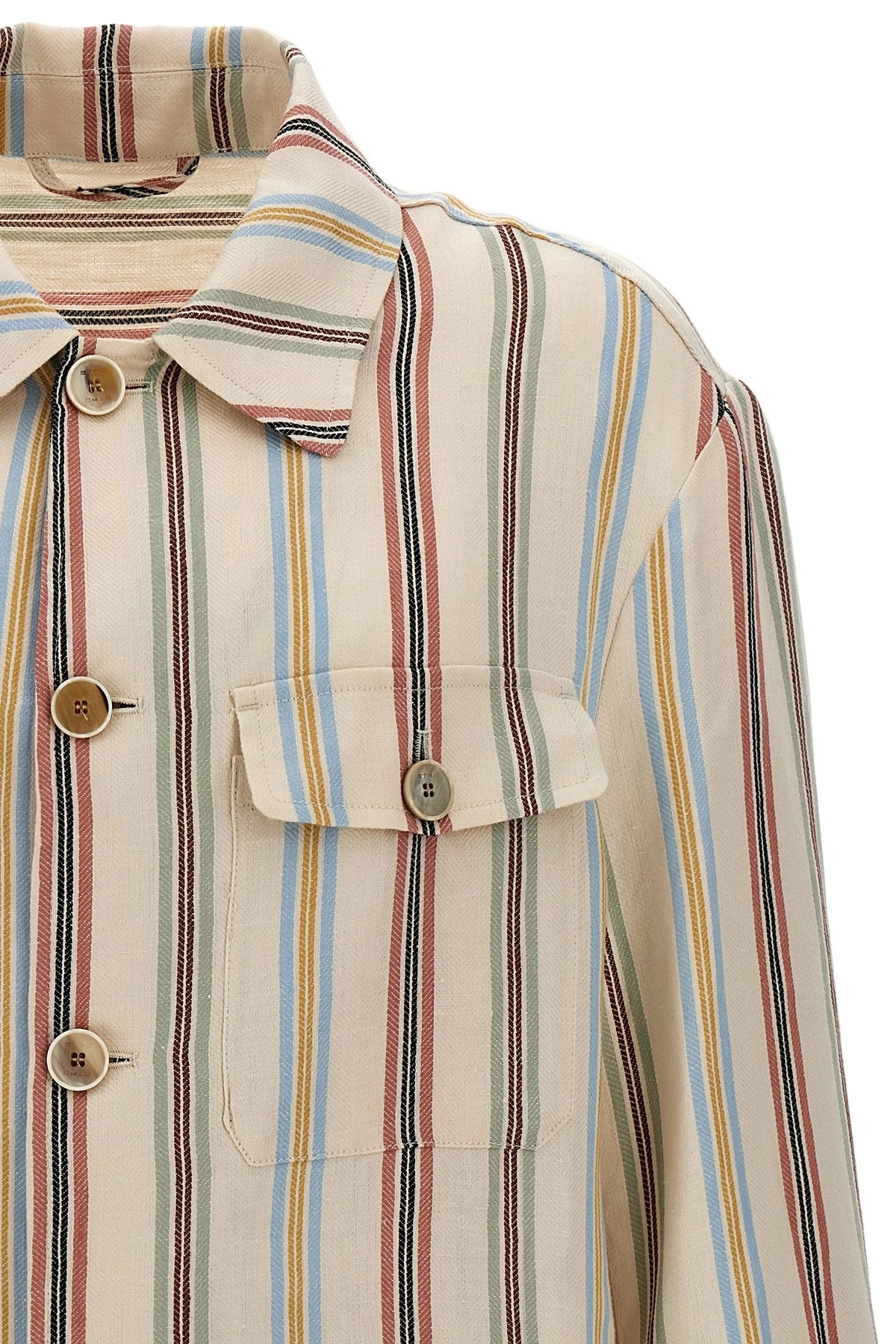 Striped overshirt - 3