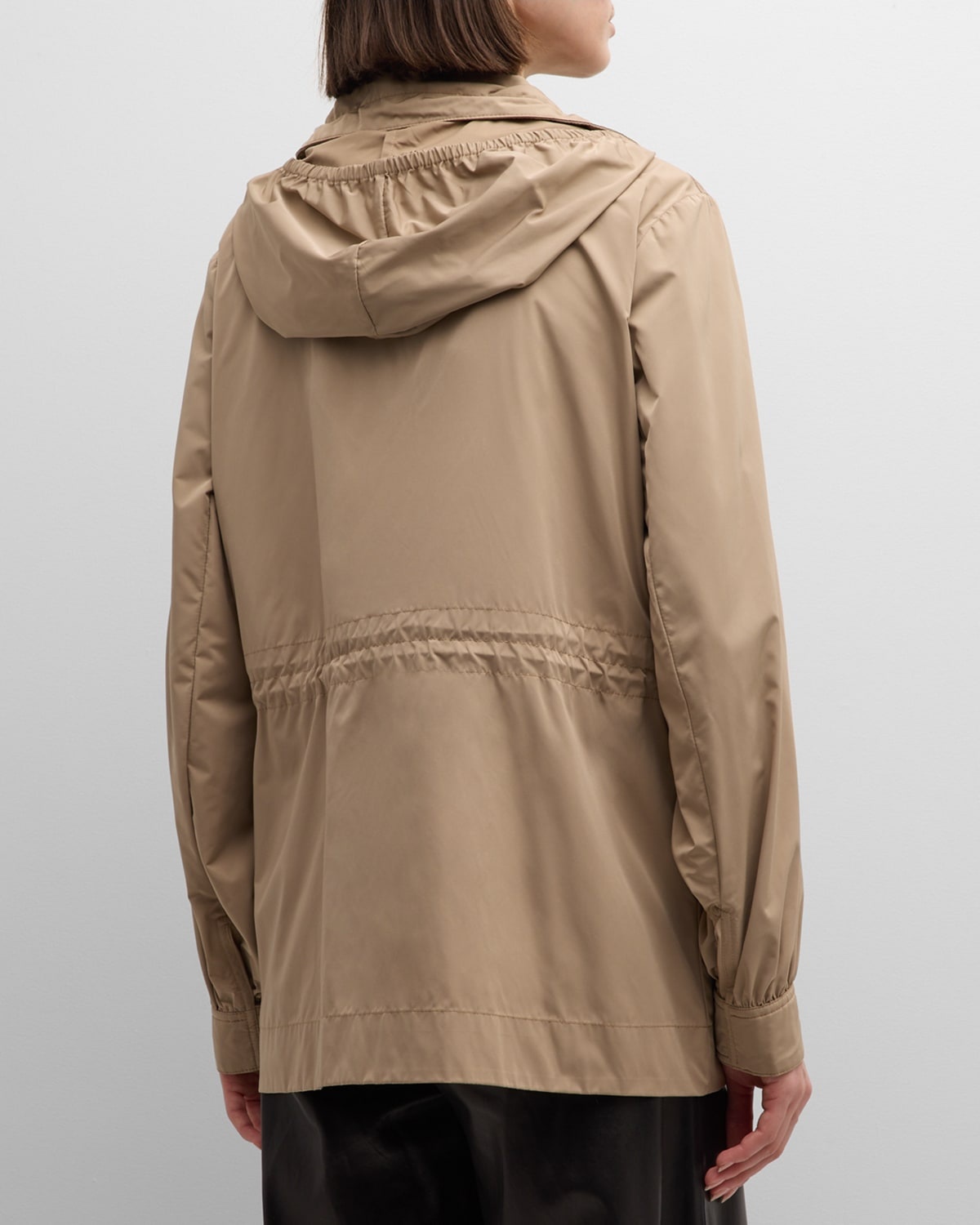 Moncler Enet Short Parka Jacket | neimanmarcus | REVERSIBLE
