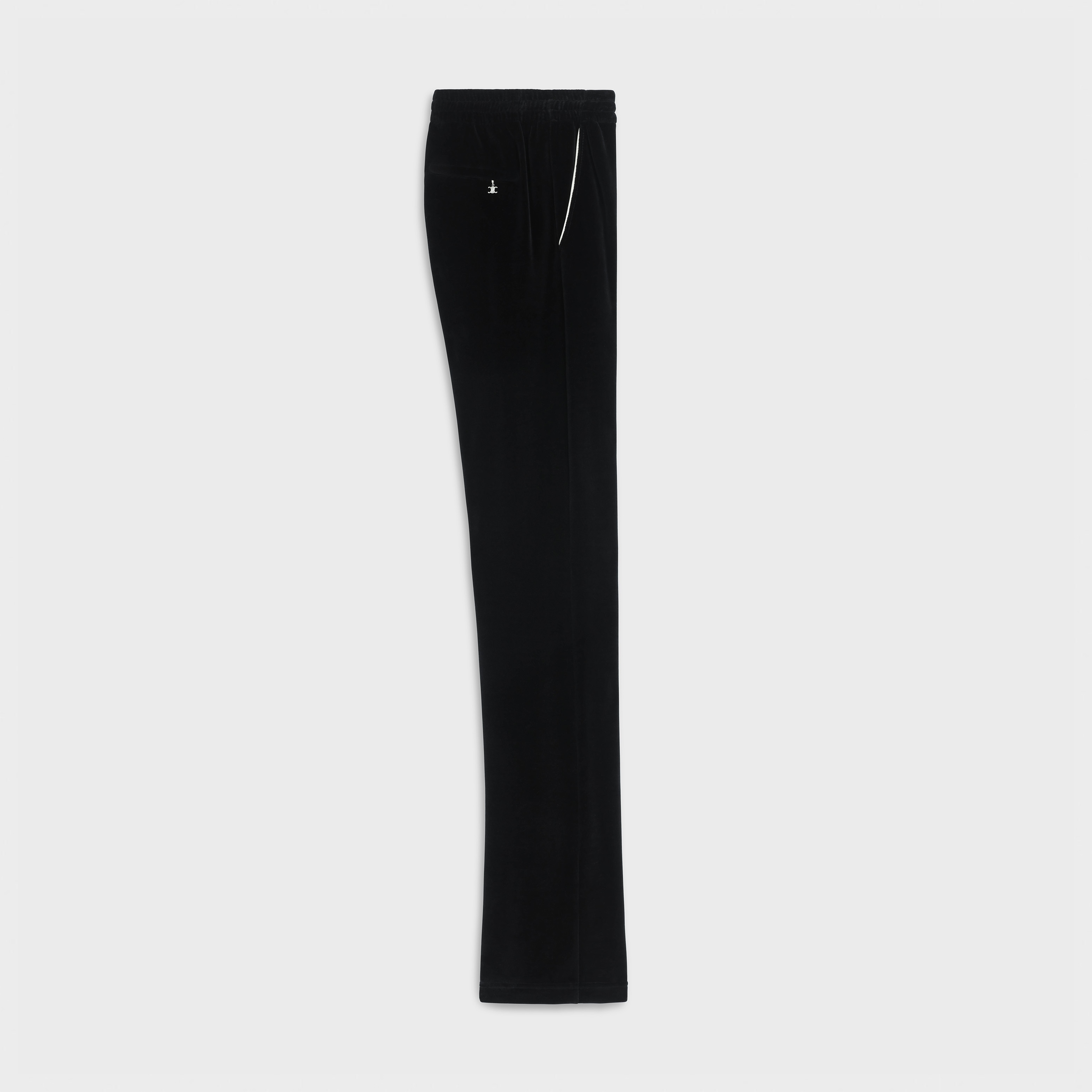 TRIOMPHE FLARED JERSEY TRACK PANTS IN VELVET JERSEY - 2