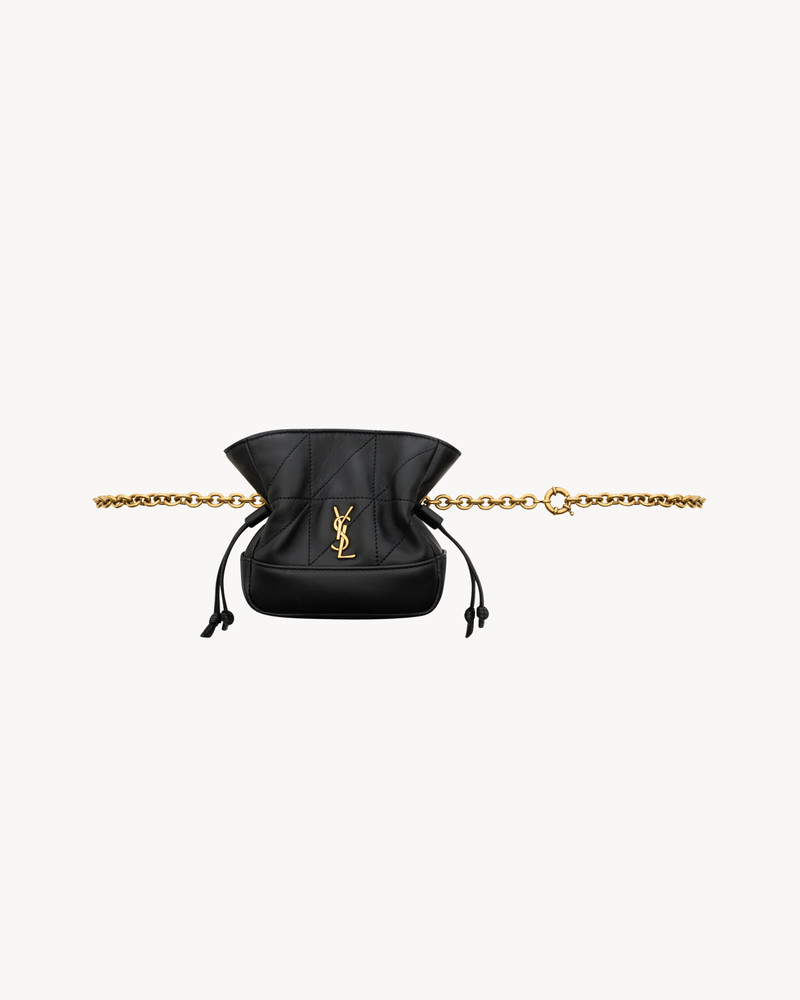 JAMIE CHAIN BELT BAG IN LAMBSKIN 1