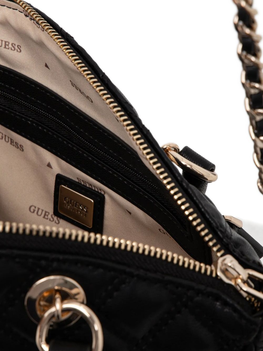quilted leather shoulder bag - 5
