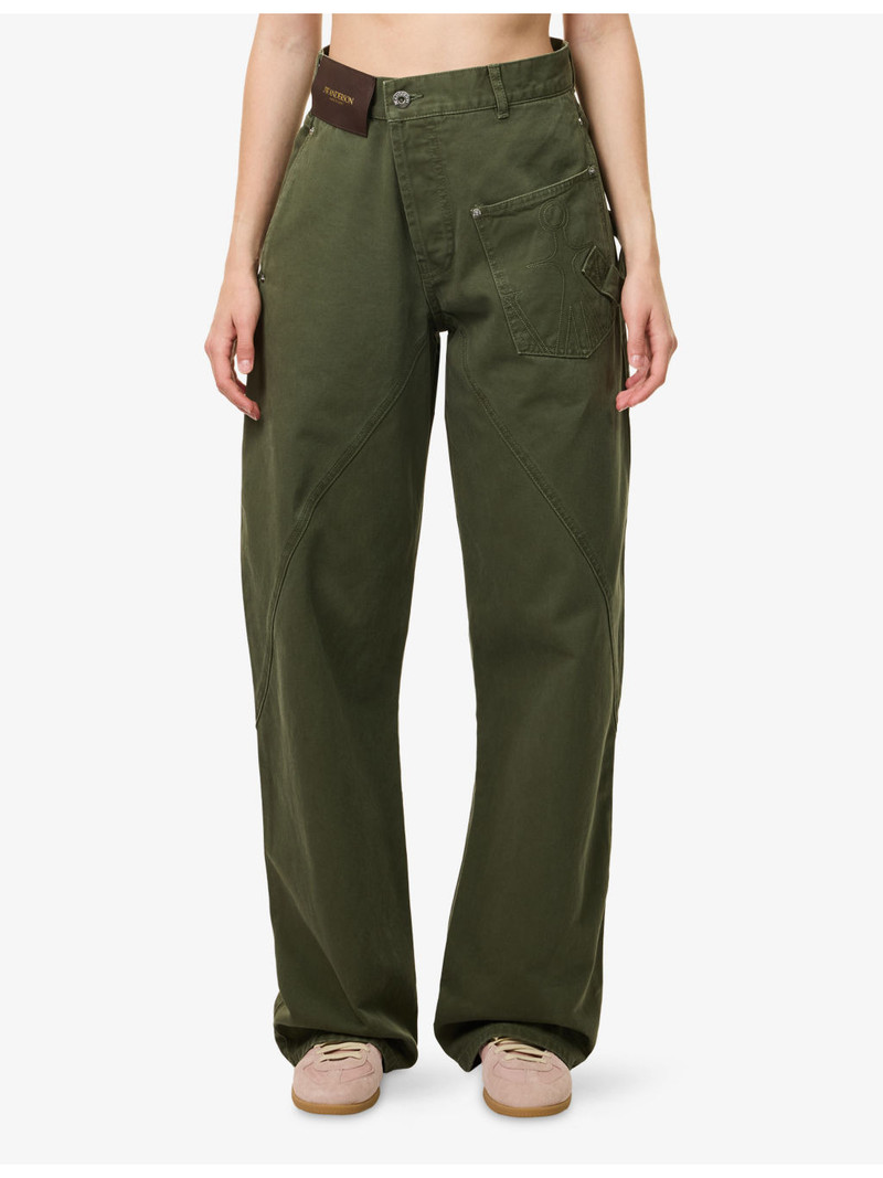 Twisted Workwear Cotton Denim Jeans 3