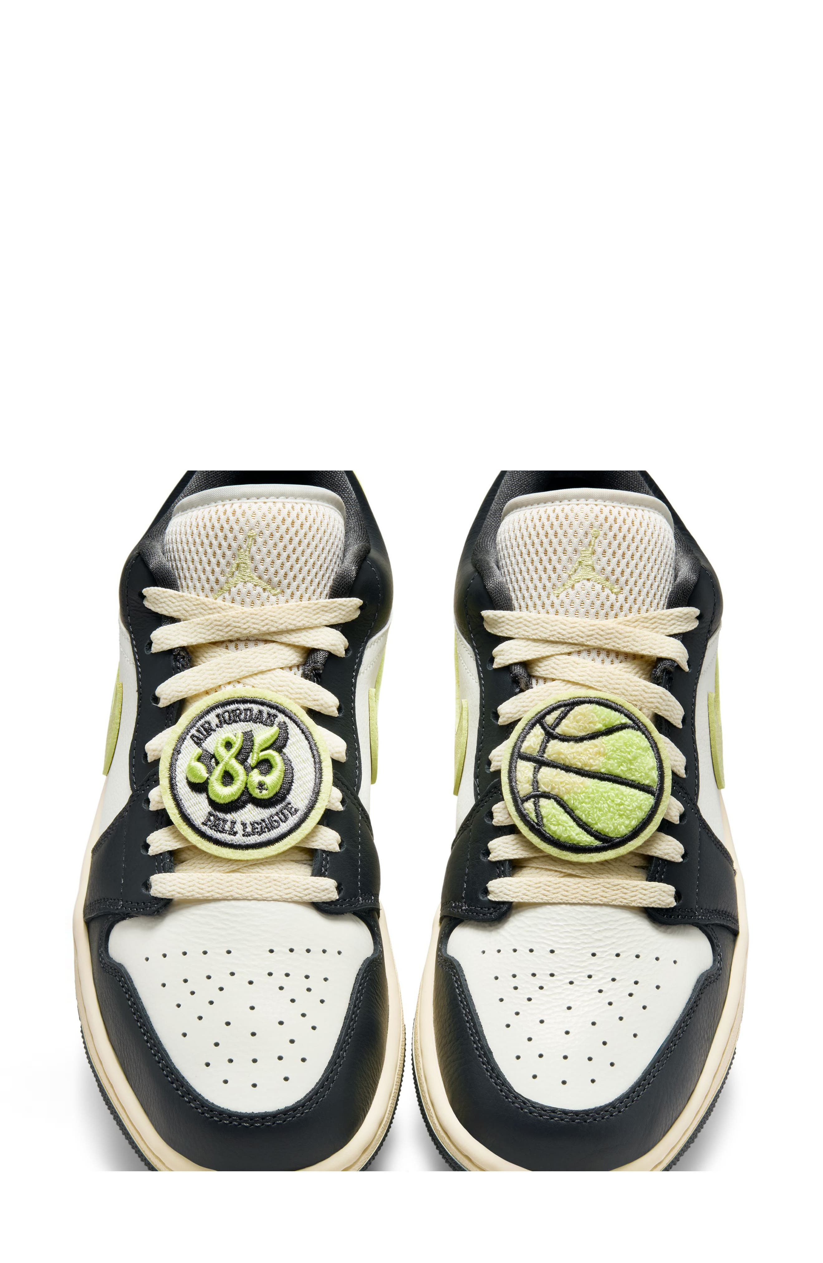 Nike Air Jordan 1 Low SE Sneaker in 003 Anthra/lmngrn at Nordstrom - 3