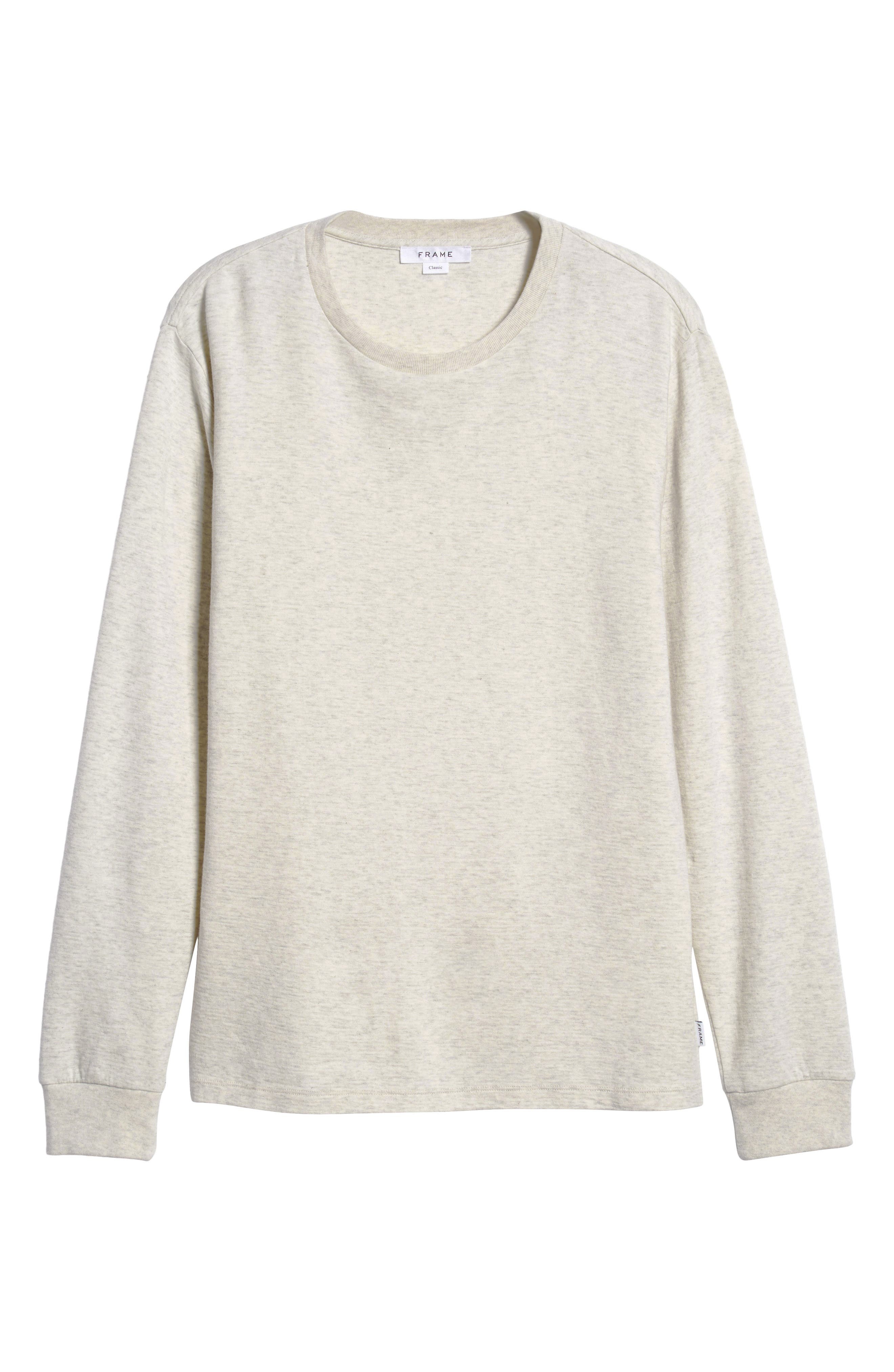 Duo Fold Long Sleeve Cotton T-Shirt - 5