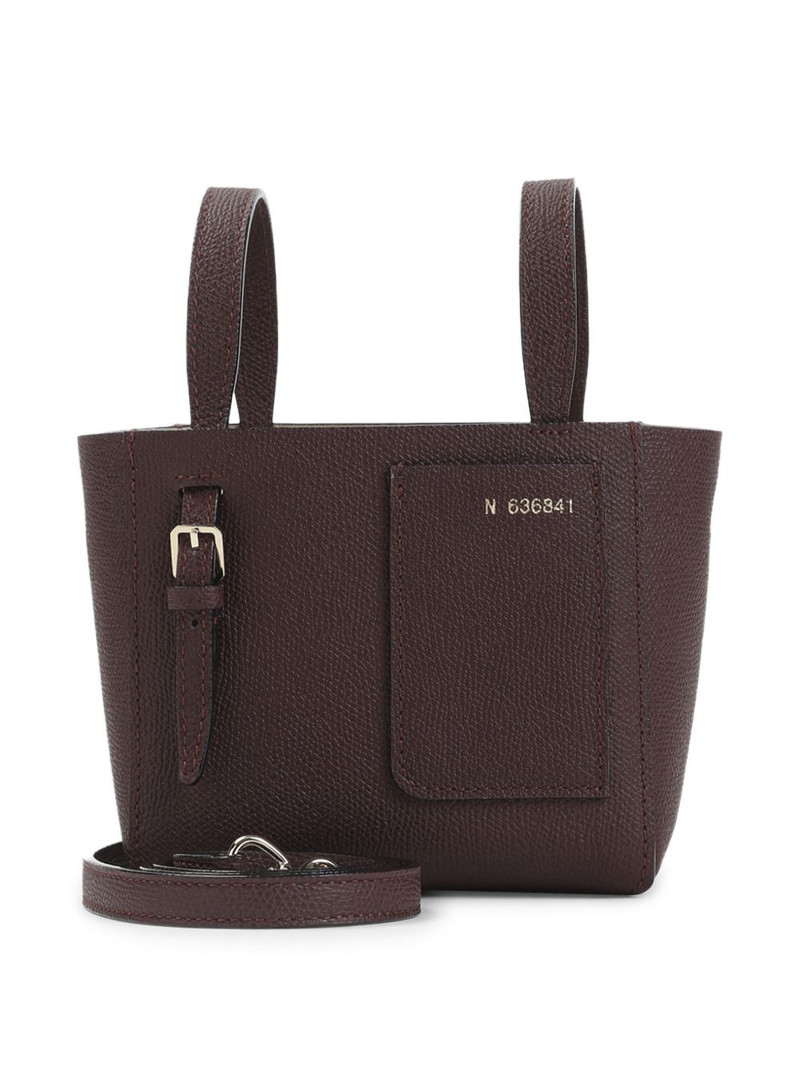 Valextra buckled pocket mini bag outlook