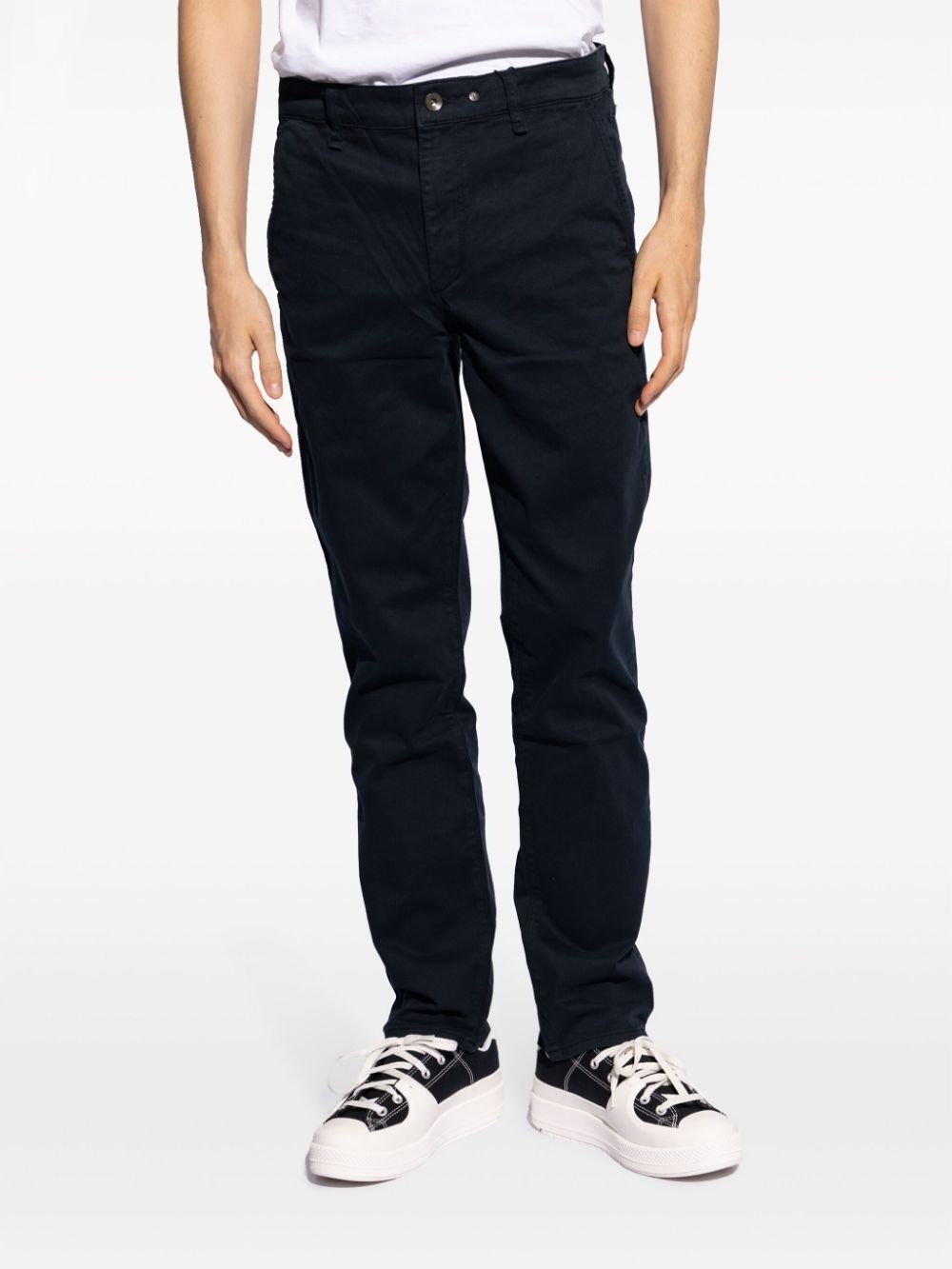 mid-rise straight-leg jeans - 3