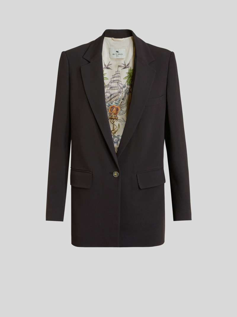 TAILORED JACKET WITH PEGASO BUTTONS 1