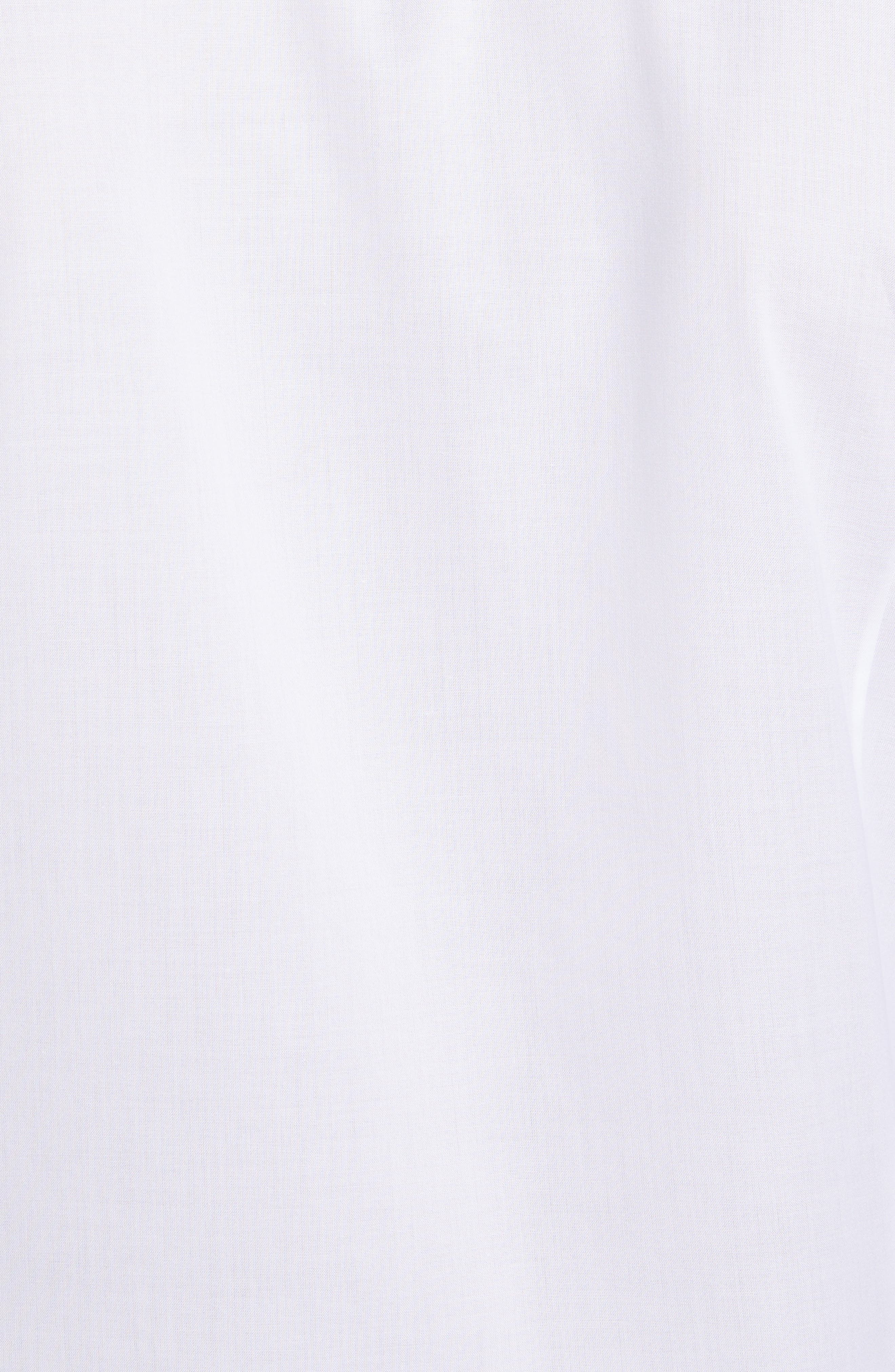 Slim Fit Poplin Tuxedo Shirt - 5
