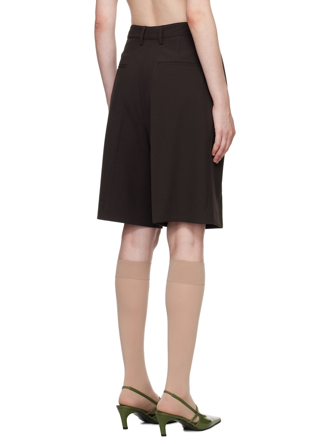 Brown Hugo Shorts - 3