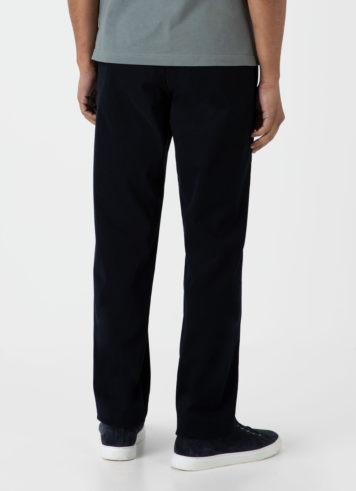 Brushed Cotton Wool Drawstring Trouser - 5