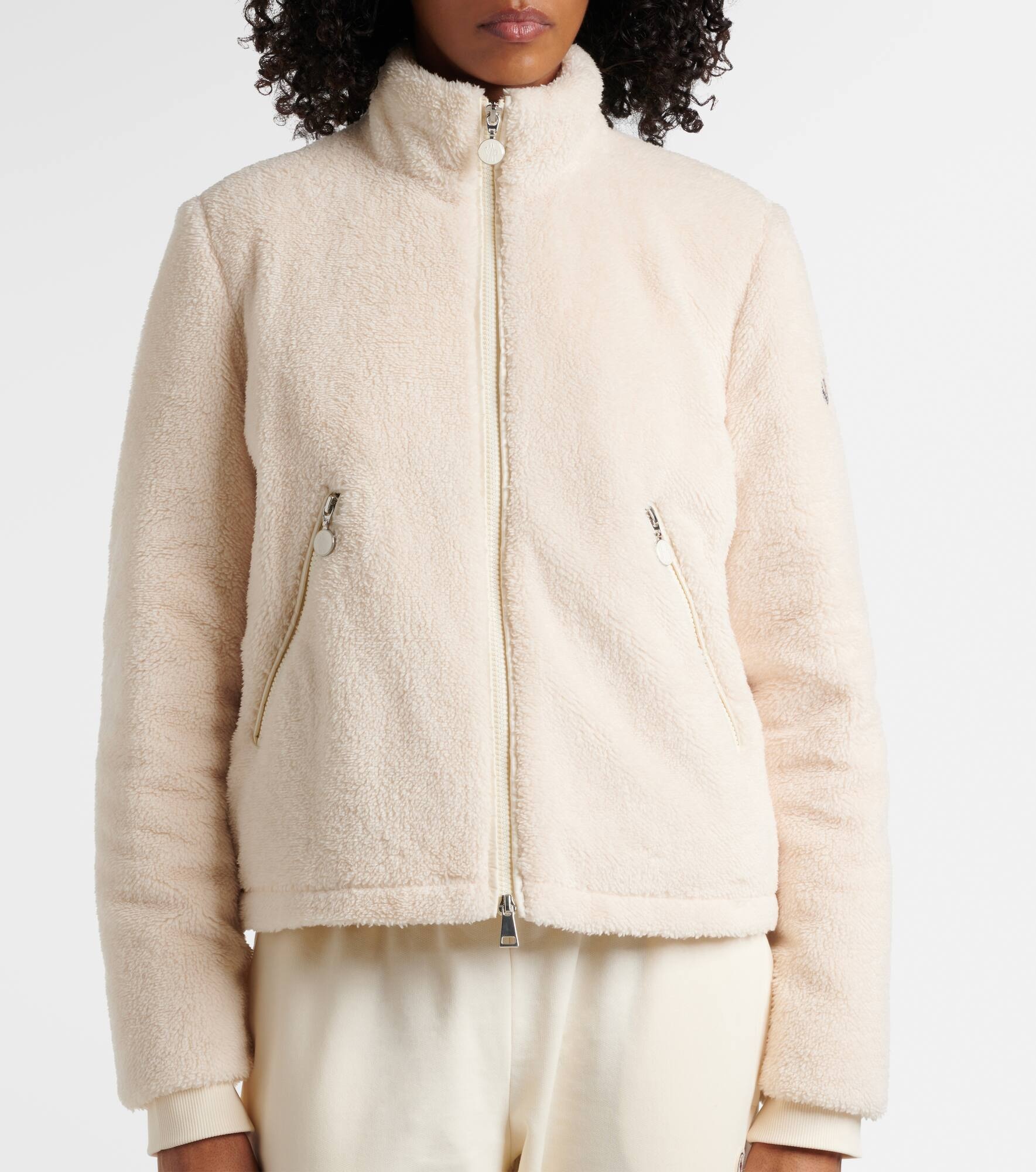 Polignac cropped teddy down jacket - 5